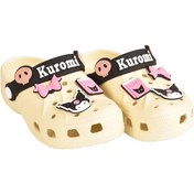 Resim Kuromi My Melody Kız Çocuk Kaymaz Taban Terlik Havuz Plaj Sandaleti Bej 