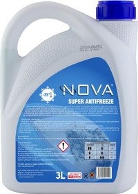 Resim Nova Ultra -25 Derece 3 Litre Yeşil Antifriz +cam Suyu 1 L 
