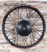 Resim Ride İt Jant Komple Siyah Ön Jant Kampanalı Model 1.20 X 17 '- 