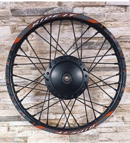 Resim Ride İt Jant Komple Siyah Ön Jant Kampanalı Model 1.20 X 17 '- 