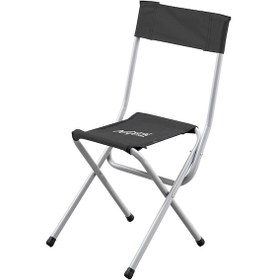 Resim Katlanabilir Balıkçı Kamp Taburesi - Arkalıklı - Siyah 19019 Çok Renkli 
