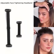 Resim BB Klipsli Yüz Sıkılaştırıcı Bant - 2'li/6'lı Paket, Yeniden Kullanılabilir V-Şekilli Yüz Kaldırma Kayışı, Elastik Bant, Siyah, Yüksek Esneklik, Ayarlanabilir, Yetişkinler, Kadınlar ve Kız Arkadaşlar İçin Uygun 
