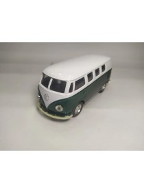 Resim Mavi Kraliyet İlan Vosvos Minibüs Arabalar Dünyası Kapılar Açılır Plastik Çek Bırak 