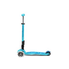 Resim Micro Maxi Micro Deluxe Foldable Led Bright Blue Unisex Çocuk Mavi Scooter 