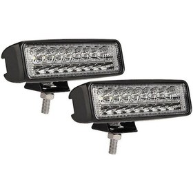 Resim 120w 6 İnç Led Çalışma Işık Şeridi, Araba Suv İçin Fener, Screw Set İle Silika Jel Materyal 