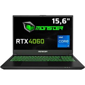 Resim MONSTER Tulpar T5 V23.4.3 Intel Core i7 12700H 16 GB RAM 500 GB SSD 8 GB RTX 4060 Windows 11 15,6" FHD 144Hz 