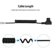 Resim Ebitda Andycıne D-tap Güç Kablosu - Bmpcc 4k/6k İçin V-mount/gold Mount Bağlantısı 