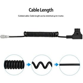 Resim Ebitda Andycıne D-tap Güç Kablosu - Bmpcc 4k/6k İçin V-mount/gold Mount Bağlantısı 