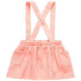 Resim Boboli Kız Bebek Pamuk Etek Pembe 