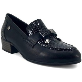 Resim Mammamia 3365 Hakiki Deri Günlük Kadın Ayakkabı-siyah Rugan Siyah Rugan Siyah 