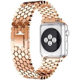 Resim Wondernest Watch Uyumlu Sones Serisi Örgü Paslanmaz Kayış İos Çelik 7 6 5 41mm 40mm 38mm 
