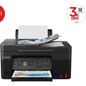Resim Canon PIXMA G4470 Çok Fonksyonlu Renkli Mürekkep Tanklı Yazıcı/ Fotokopi + Tarama + Faks/ Wifi/ Airprint (Canon Eurasia Garantili) 