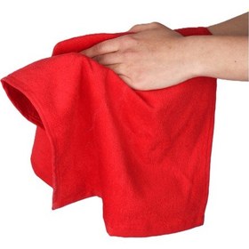 Resim 2 Adet Mutfak Havlusu El Yüz Havlusu Kırmızı 