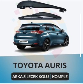Resim Toyota Uyumlu Auris E18 2013 - 2019 Arka Silecek Kolu ve Süpürgesi 