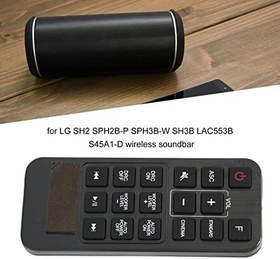 Resim Estink Kablosuz Sound Bar Uzaktan Kumanda, Uzaktan Kumandayı Değiştirebilir, Kolay Kullanım için Hassas Düğmeler, Sh2 Sph2b p Sph3b w Sh3b Lac553b S45a1-d Kablosuz Sound Bar 