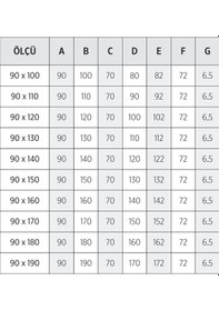 Resim Shower 90X170 Dikdörtgen Duş Teknesi 