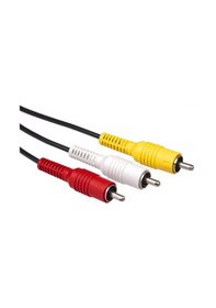 Resim 3 RCA Erkek TO 3 RCA Erkek Kompozit Görüntü Video AV Ses Kablo 2 