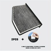 Resim Globalbloom Audı Vw Carbon Filter A 2005-2022 Beetle Cc Eos Golf Gtı Jetta Passat Tiguan Rabbit A3 Q3 Tt Tts Quattro 1k0819644 1k0819644b 1k1819653a 