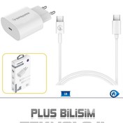 Resim Plus Bilişim Type C to Type C 23W PD Takım Şarj Aleti Hızlı, Fast Android, Tablet Uyumlu QC 3.0 