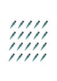 Resim Xindoker Tatuaj Egzersiz Kalemi - Tek Parça İğne, Pürüzsüz Çizim, 5 Renk Seçeneği, Çoğu Makineye Uyumlu, 20 Adet Paket Yeşil 