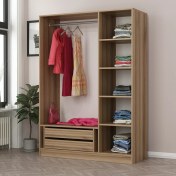 Resim Minar Kale 3 Bölmeli 2 Ç Giyinme Dolabı Dore 190CM 
