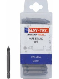 Resim Baytec Bits Uç Kare Yıldız Pz 2X50mm MU1920 5296-10 ADET-ERPİLSAN ELEKTRONİK 
