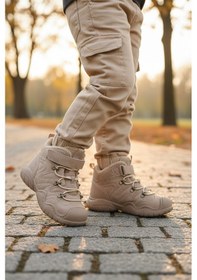 Resim Taba İçi Kürklü Kaymaz Taban Soğuğa Dirençli Erkek Çocuk Bot 2090 F Taba 