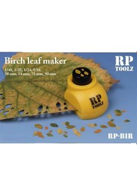 Resim Rp-bır Birch Leaf Maker İn 4 Size 