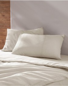 Resim Madame Coco Rosalie Tek Kişilik %100 Pamuk Armürlü Nevresim Takımı - Bej Nt0000000361 