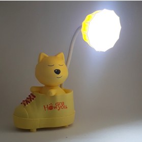 Resim PİNA HEDİYELİK AKSESUAR IŞIKLI ŞARJLI KALEMTRAŞLI ÇOCUK MASA LAMBASI 