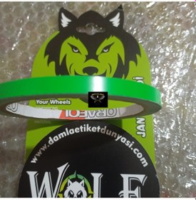 Resim Jant Şeridi Fosforlu Yeşil 7mm 7mt 