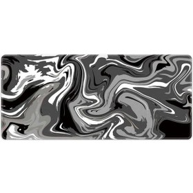 Resim Lemestar "80x30cm Kaymaz Kauçuk Tabanlı Oyun Ve Ofis Mouse Pad - Dayanıklı Dikişli Kenar" 