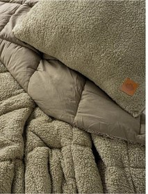 Resim Cotton Box Tek Kişilik Peluş Yorgan Seti Taş Taş 