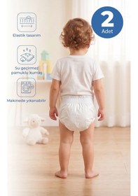Resim Babyjem Alıştırma Külodu 2li Set 3 Yaş Beyaz 