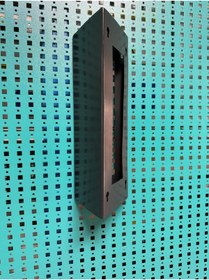 Resim Acil Pano Üçgen Açılı Diafon 12x35x12 Zil Paneli, Metal Yön Çevirme Ve Koruma Kutusu Antrasit 