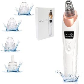 Resim Sunny Face USB ile Çalışan, 3 Ayarlanabilir Mod ve 5 Yedek Uçlu, Pore Temizleyici Vakum - Şarj Edilebilir Lityum Batarya, Erkekler ve Kadınlar için, Taşınabilir Yüz Temizleyici, Yüz Temizleyici, Şık Tasarım, Dayanıklı Yapı, Güzellik Meraklıları 