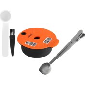 Resim Linming SunniMix Kahve Kapsül Pod, W / Kaşıklar Için Pp Turuncu Padfiler Için Içecekler Espresso Ofis 180 ml 