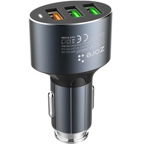 Resim Teknodur Zr-c703q Micro 2 İn 1 Araç Şarj Seti - Siyah Siyah 