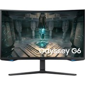 Resim Samsung 32" ODYSSEY G6 1Ms (GTG) 240Hz QHD CURVED GAMING MONITOR 