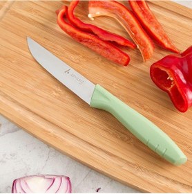 Resim Aryıldız Primo Sebze Bıçağı Yeşil 11cm 301685 
