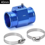 Resim Xiyu Shop Mavi 40MM Stil 1 Adet Su Sıcaklığı Sıcaklığı Ortak Boru Sensörü Göstergesi Radyatör Hortumu Adaptörü Boyutu (Yurt Dışından) 