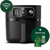 Resim Philips Premium Combi 22'si 1 arada 7000 Serisi XXL Wİ-Fİ Bağlantılı 8,3 LT Airfryer Siyah 