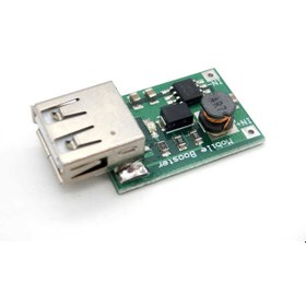 Resim 5V 1200Ma Usb Çıkışlı Dc-Dc Boost Dönüştürücü 