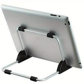Resim Çok Yönlü ve Katlanabilir Tablet Tutucu - Çeşitli Cihazlarla Çalışır, Hafif Dizüstü Bilgisayar Desteği Sorunsuz Çalışma İçin, Rahat Günler İçin Konforlu Tasarım - Birkaç Parlak Renkte Sunulur 