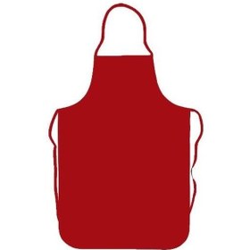 Resim Omniclean Kırmızı Askılı Mutfak Bulaşık Önlüğü Lamineli 50 x100 c Kırmızı 