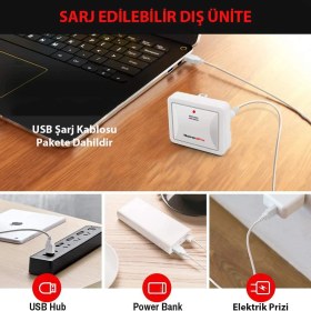 Resim ThermoPro TP65A Wifi Iç-Dış Mekan Işıklı Dijital Sıcaklık ve Nem Ölçer 