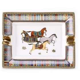 Resim Dermes 4Horse Porselen Puro Küllüğü Beyaz 2li 