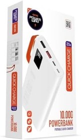Resim HİQONİC 10.000 Mah Pd 22.5w Dahili Kablolu Hızlı Şarj Destekli Powerbank, Dijital Göstergeli Powerbank 