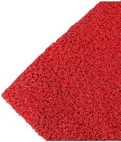Resim KAYMAZ TABAN HALI KIVIRCIK PASPAS 14 MM KIRMIZI SU EMİCİ İŞ YERİ APARTMAN KAYMAZ KIVIRCIK PASPAS kırmızı-100 x 450 
