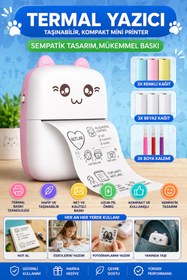 Resim nextbuy Mini Fotoğraf Yazıcı Kablosuz Etiket Yazıcı Baskı Makinesi Ios Android Uyumlu Termal Printer 